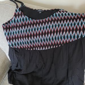Torrid size 3 babydoll tank top